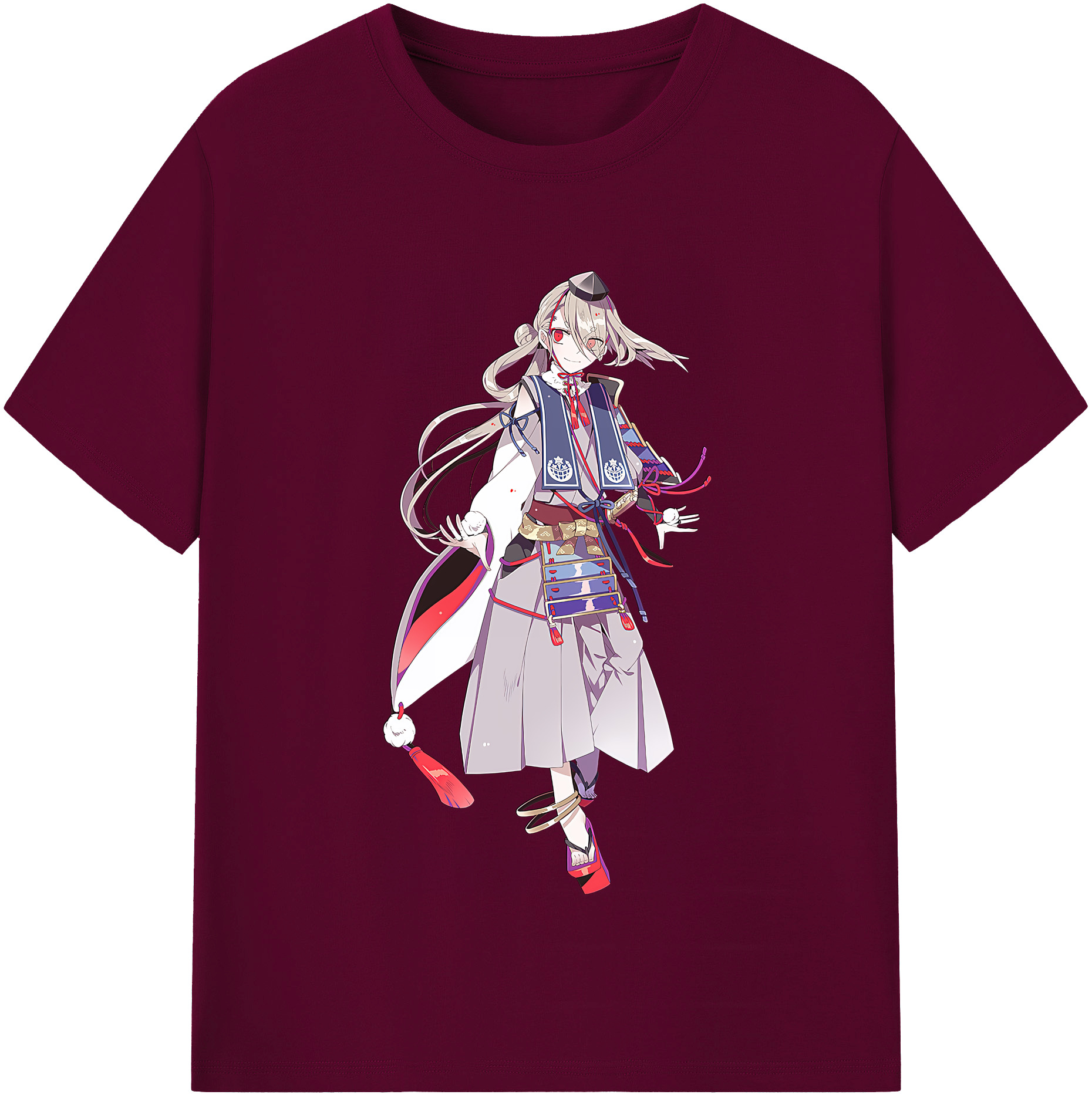 （画像用） 刀剣乱舞 Touken Ranbu レディースカジュアルプリントTシャツ（綿100％）
